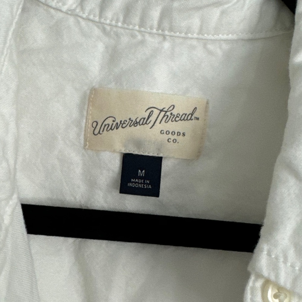 Universal Thread Cream Button-Up Shirt - Picture 2 of 3